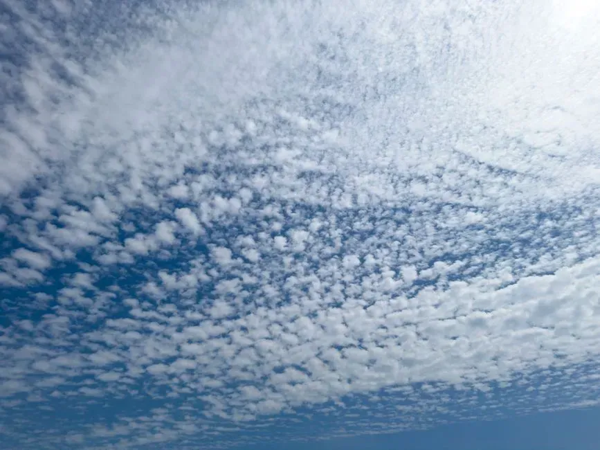 #2 - The Mackerel Sky Overhead (Image Credits: Pexels)