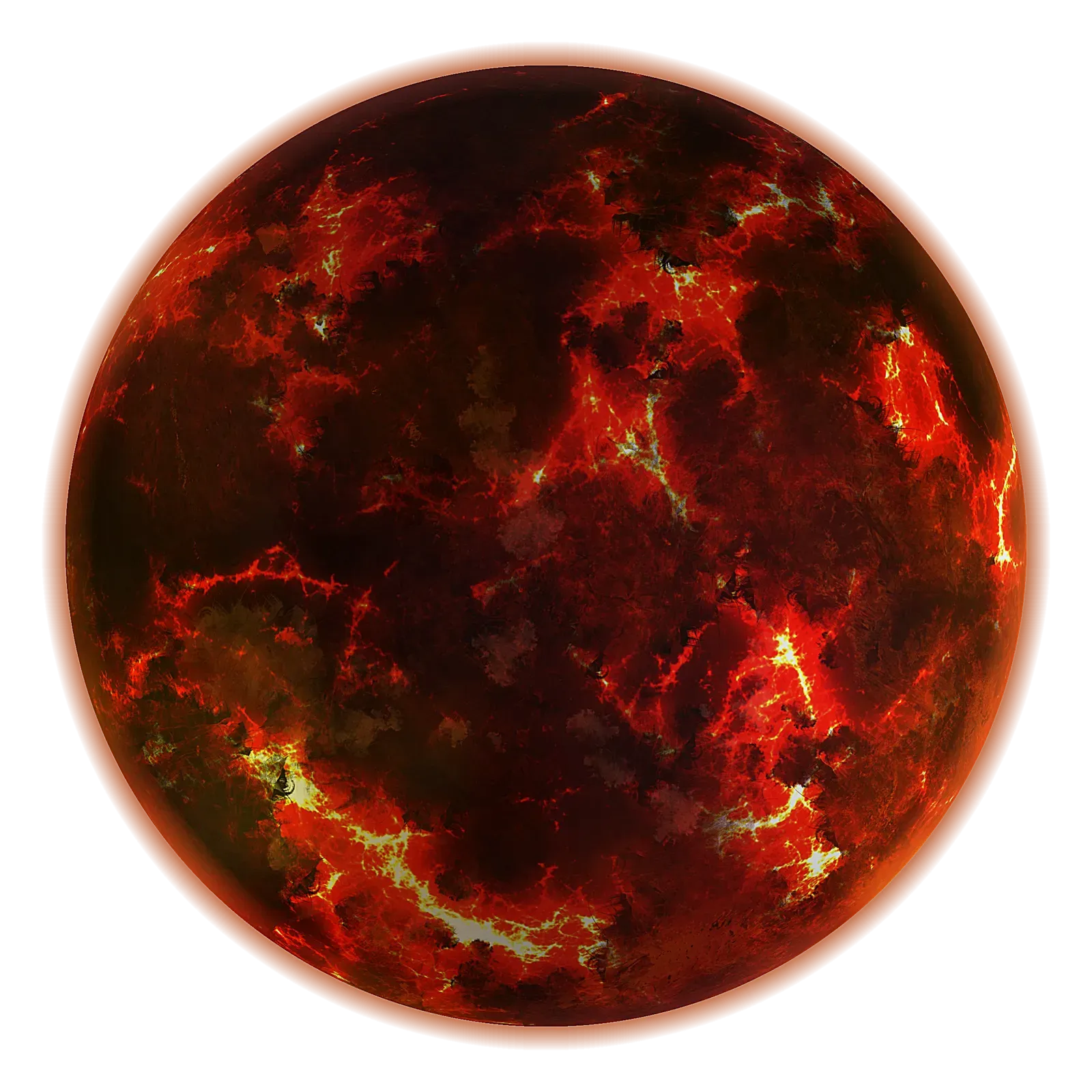 1. Earth was once a magma ocean world glowing like a newborn star (By Max, CC BY-SA 3.0)