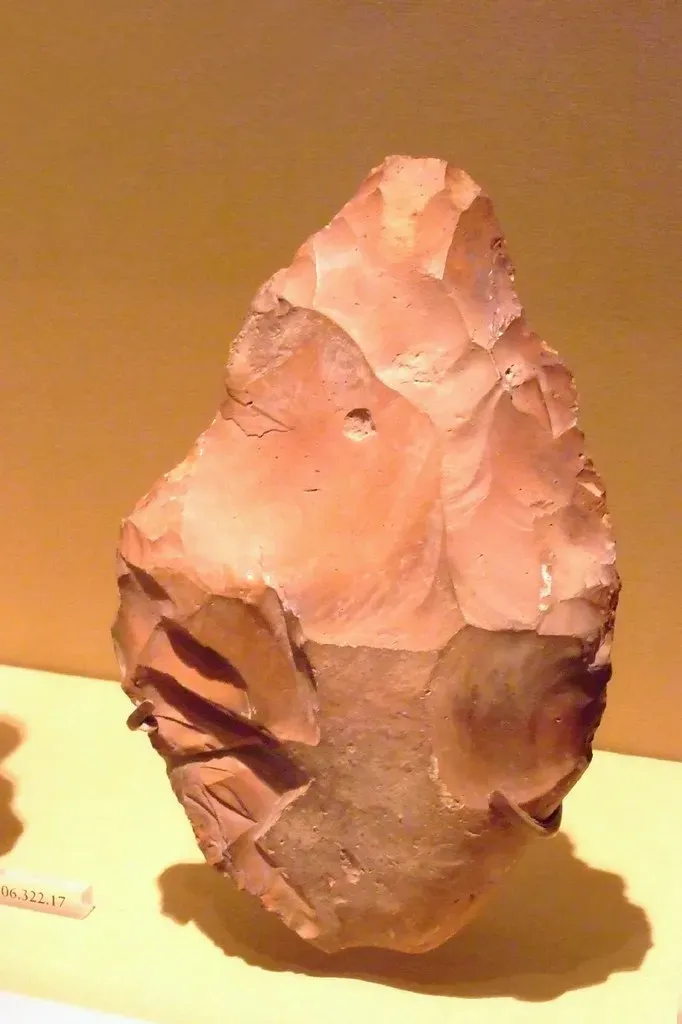 3. Handaxes Were the “Swiss Army Knives” of the Stone Age (mharrsch, Flickr, CC BY 2.0)