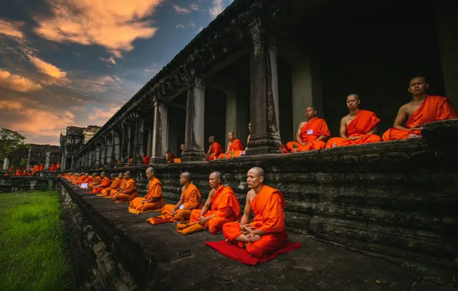 4. Deeply Spiritual and Contemplative: Monastic Traditions in Early Buddhist Communities (Image Credits: Pexels)