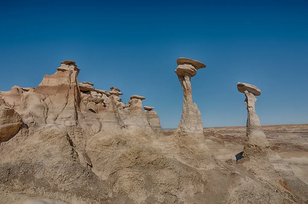 Bisti/De-Na-Zin Wilderness, New Mexico: Walking Through a Fossilized Dreamscape (snowpeak, Flickr, CC BY 2.0)