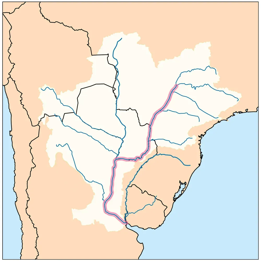 The Parana Basin Rivers of Gondwana: Dinosaur Tracks at the Edge of a Desert (Image Credits: Wikimedia)