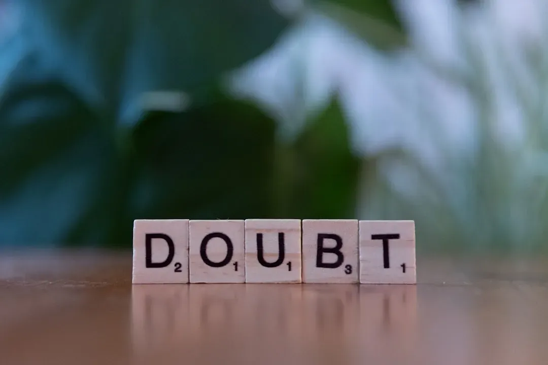 Self-Doubt Whispers That You're Not Enough (Image Credits: Unsplash)