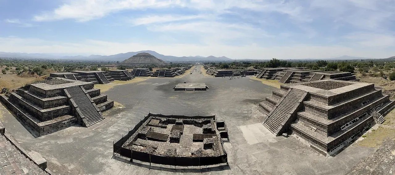 Teotihuacan: The Cosmic City Layout (Image Credits: Pixabay)