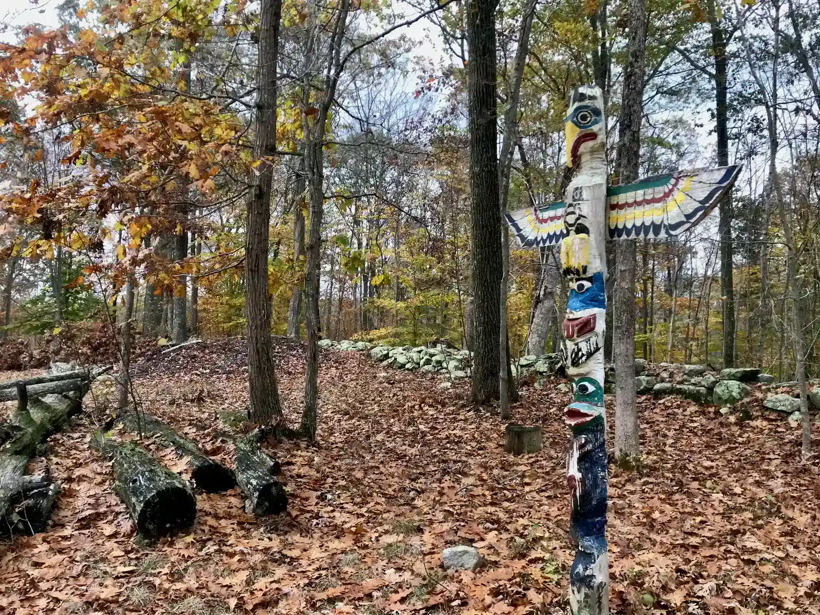 Totem Poles and Ancestral Lineages (Image Credits: Wikimedia)