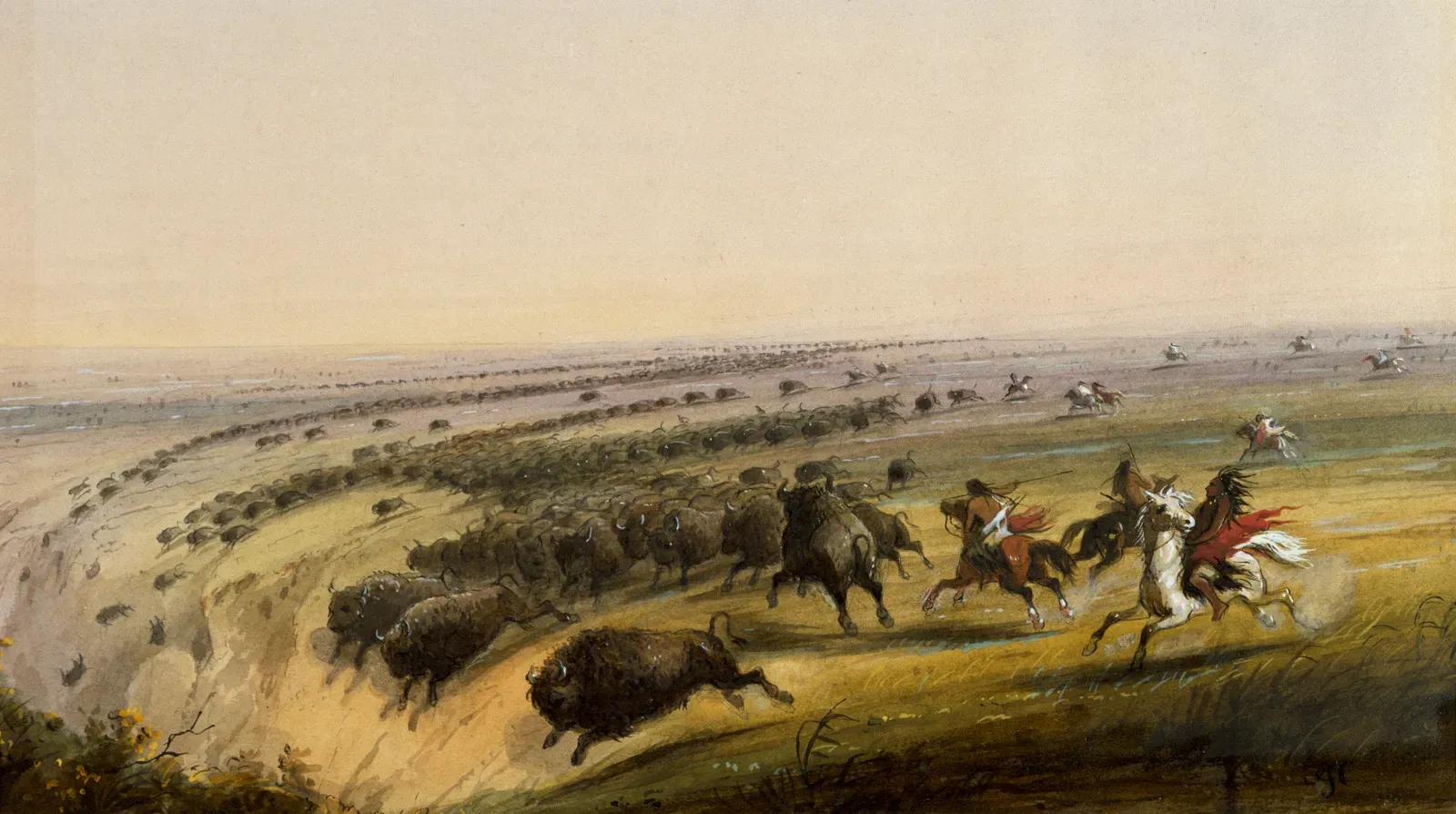 Turning Cliffs and Drop‑offs into Natural Traps (Walters Art Museum:  Home page  Info about artwork, Public domain)