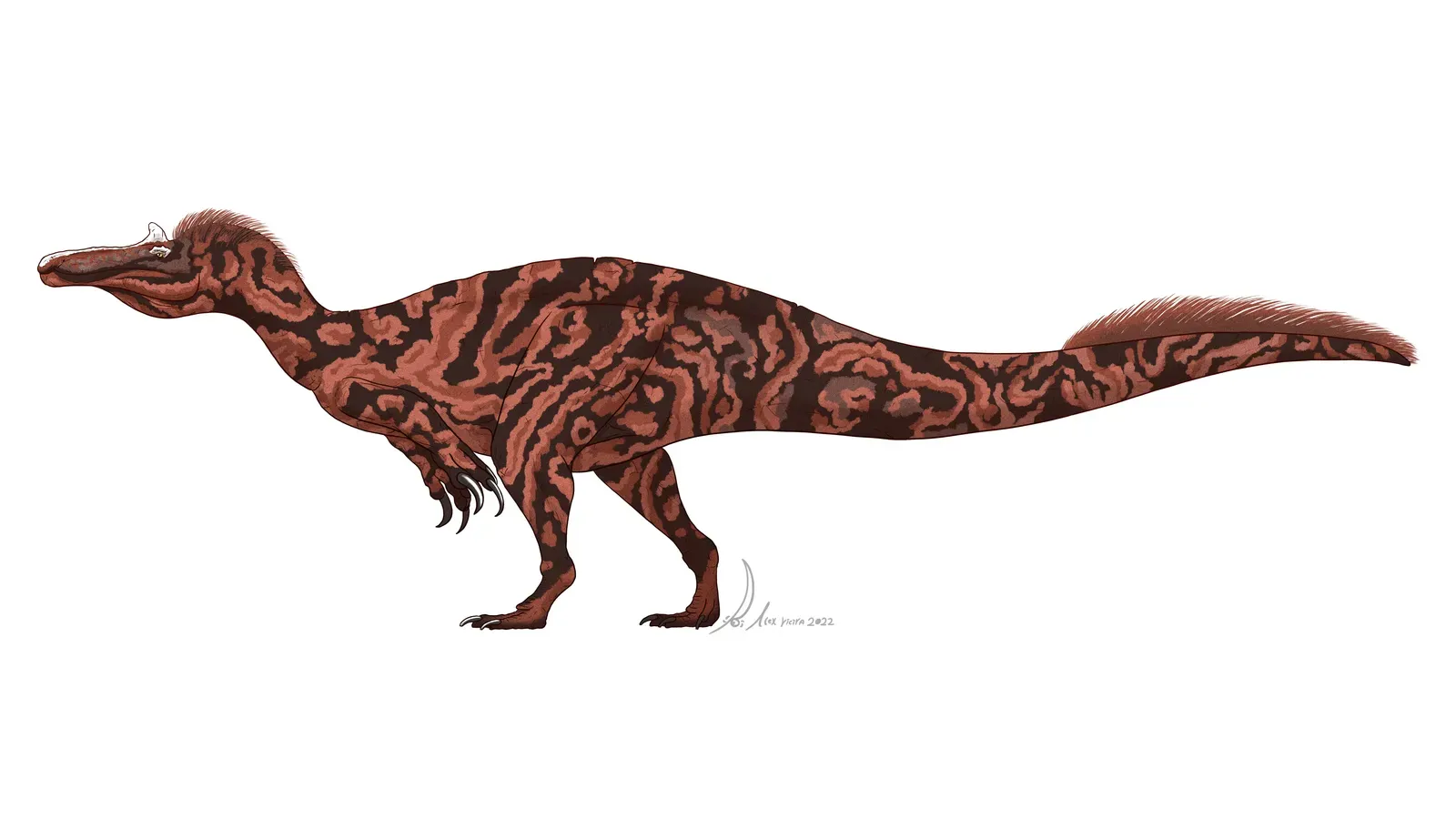 4. Huge Claws On Its Hands Hint At More Than Just Fishing (By PaleoGeekSquared, CC BY-SA 4.0)