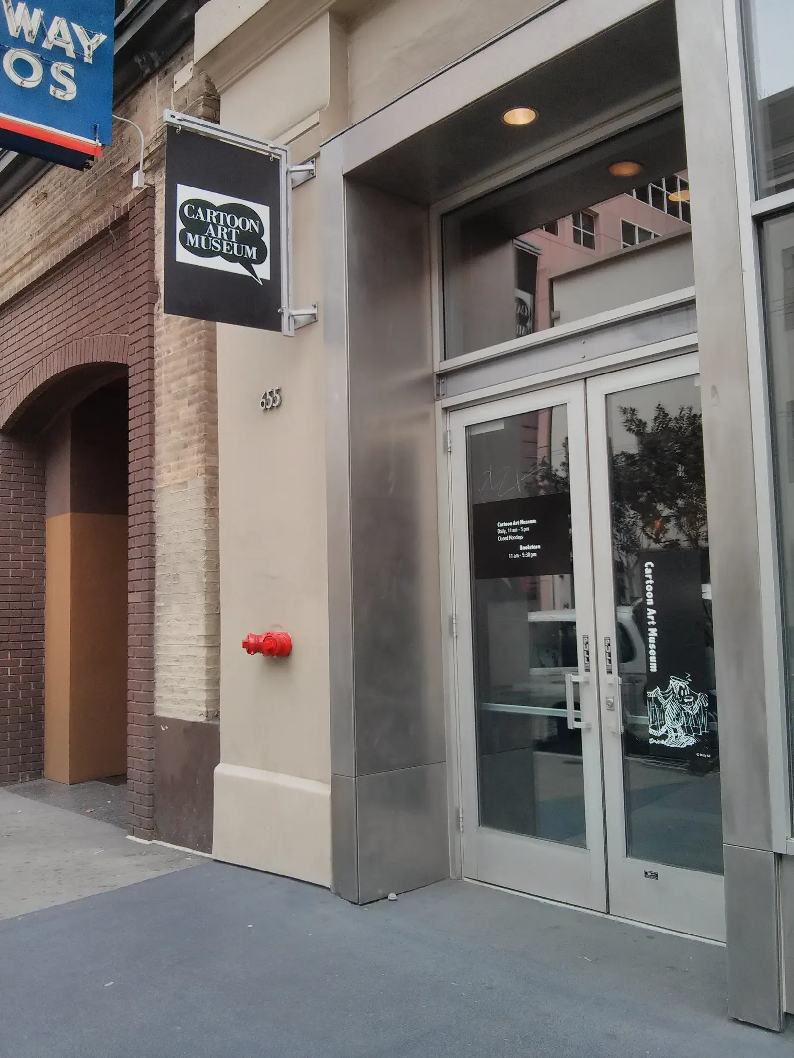 #12 - San Francisco's Cartoon Art Museum Lost Its Only Room (By User:Tfinc, CC BY-SA 3.0)