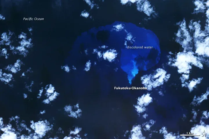 Underwater Volcanoes and the Birth of New Islands (By NASA, Public domain)