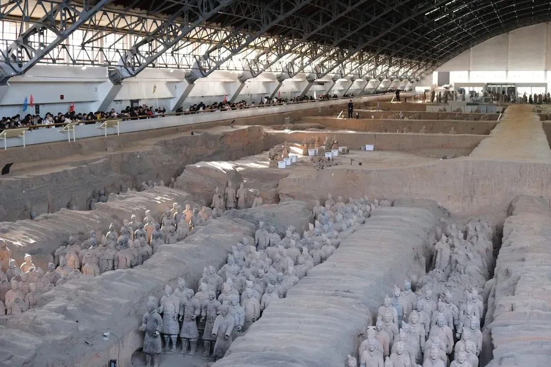 9. The Terracotta Army, China – An Emperor's Eternal Guard (Image Credits: Unsplash)