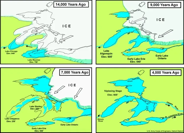 Lake Ojibway's Catastrophic Drainage Flooded the Arctic (Image Credits: Wikimedia)