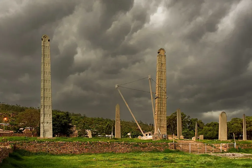 The Aksumite Kingdom: Monolithic Obelisks (Image Credits: Flickr)