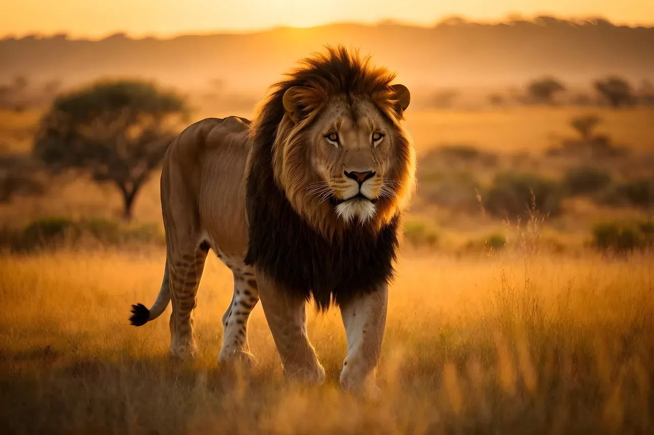Leo and the Lion: Leading with Courage and Heart (Image Credits: Pixabay)