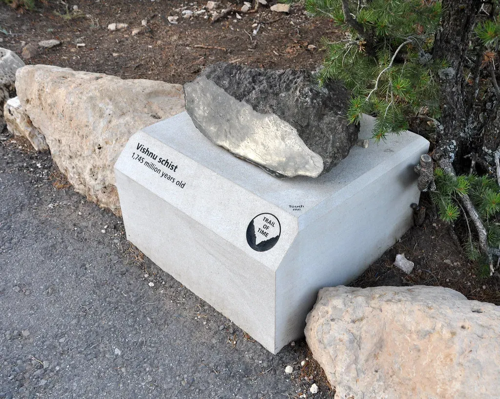 Vishnu Schist: The Canyon's Nearly Two Billion Year Old Foundation (Image Credits: Flickr)