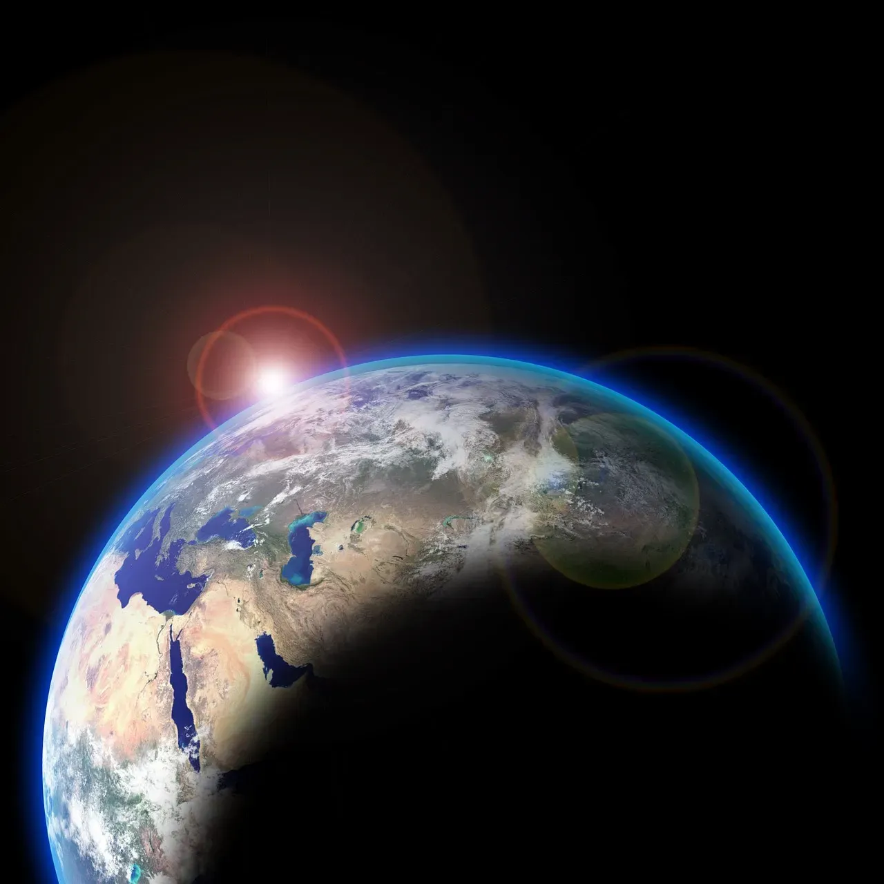 A Young, Angry Sun and a Surprisingly Fragile Earth (Image Credits: Pixabay)