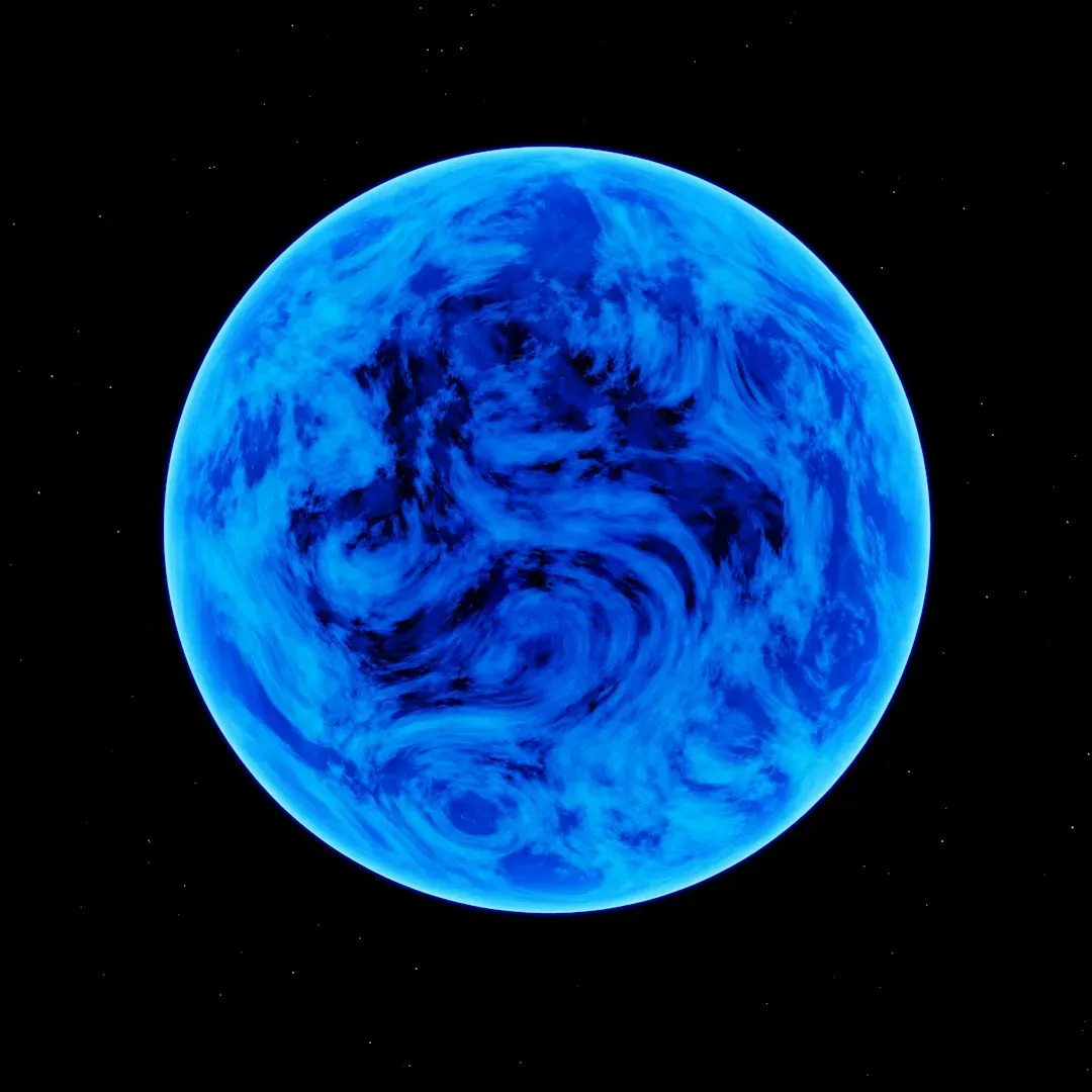 An Oxygen-Poor Sky and a Strange Blue Planet (Image Credits: Unsplash)