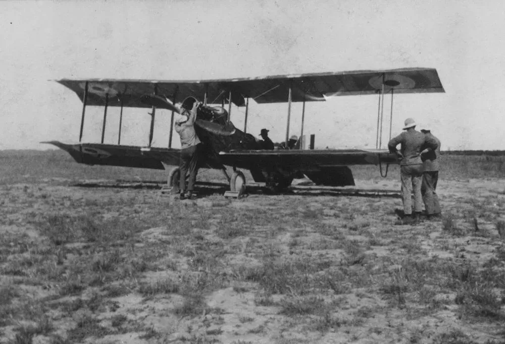 #8 - Generals Didn't Immediately Grasp What the Airplane Could Do in War (Item is held by John Oxley Library, State Library of Queensland., Public domain)