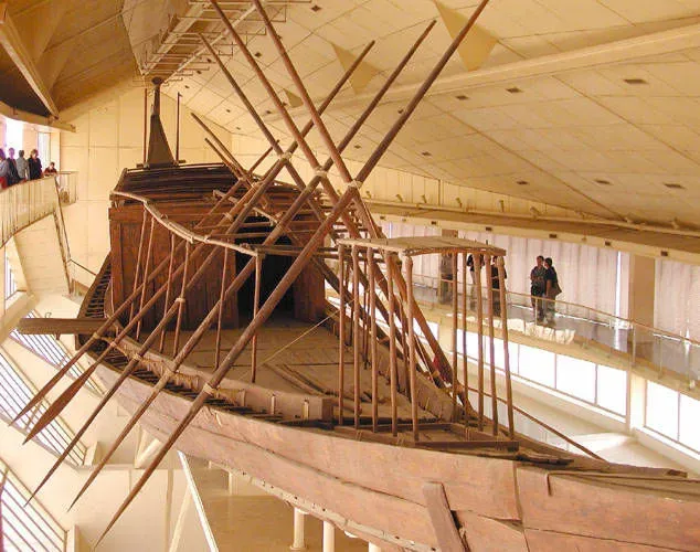 6. Floating Blocks on the Nile: River Transport as the Hidden Backbone (www.egyptarchive.co.uk, Copyrighted free use)