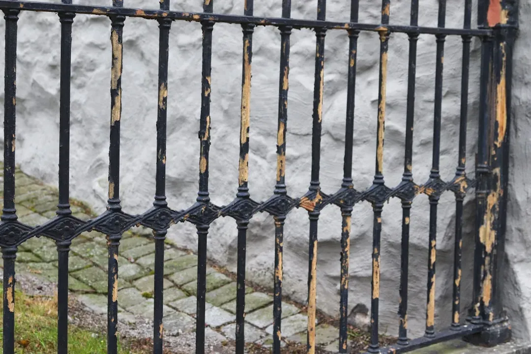 #9 - Antique Wrought Iron Gates and Fences Snap Instead of Bend (Image Credits: Unsplash)