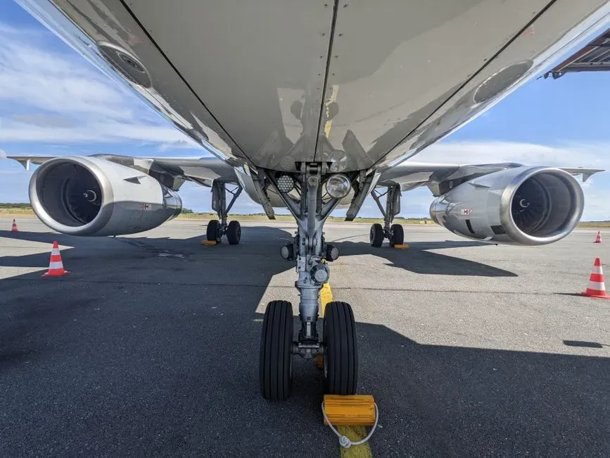 #2 - Aerospace Landing Gear That Passed Every Inspection (Image Credits: Pexels)
