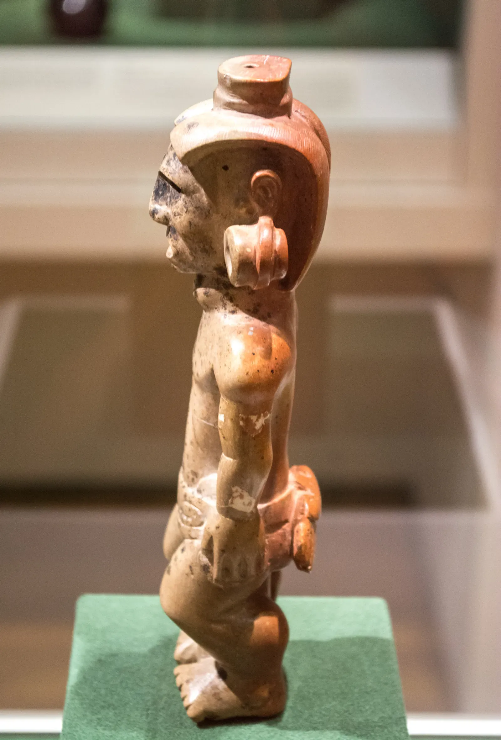 4. Effigy Pipes of the Adena and Hopewell: Portraits You Can Breathe Through (Human effigy pipe - Cleveland Museum of Art, CC BY-SA 2.0)