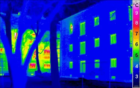 #12: Thermal Imaging and the Myth of Invisible Energy Loss (Copied to Commons from http://en.wikipedia.org. Original source Passivhaus Institut, Germany – http://www.passiv.de, CC BY-SA 3.0)