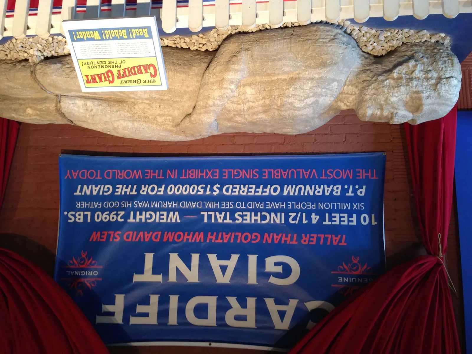 The Cardiff Giant: America's Most Beloved Stone Lie (Image Credits: Wikimedia)