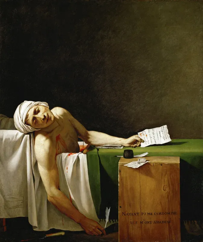 The Death of Marat – A Murder Turned into a Chilly Icon (www.theobjectivestandard.com: Page (Archive), Picture, Public domain)