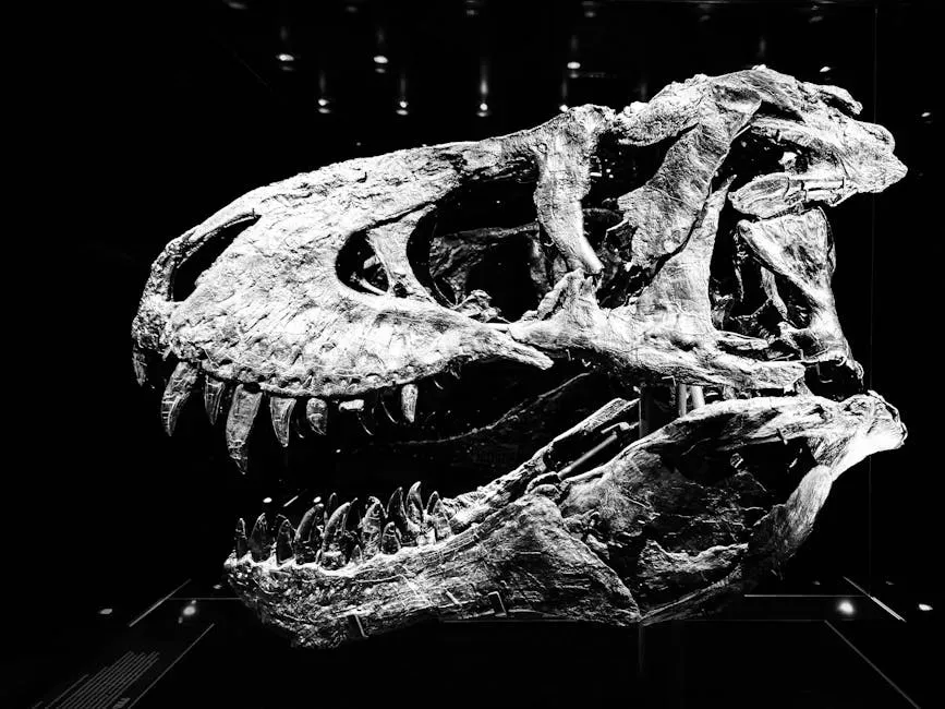 T. rex and the Blood Vessels Frozen in Bone (Image Credits: Pexels)