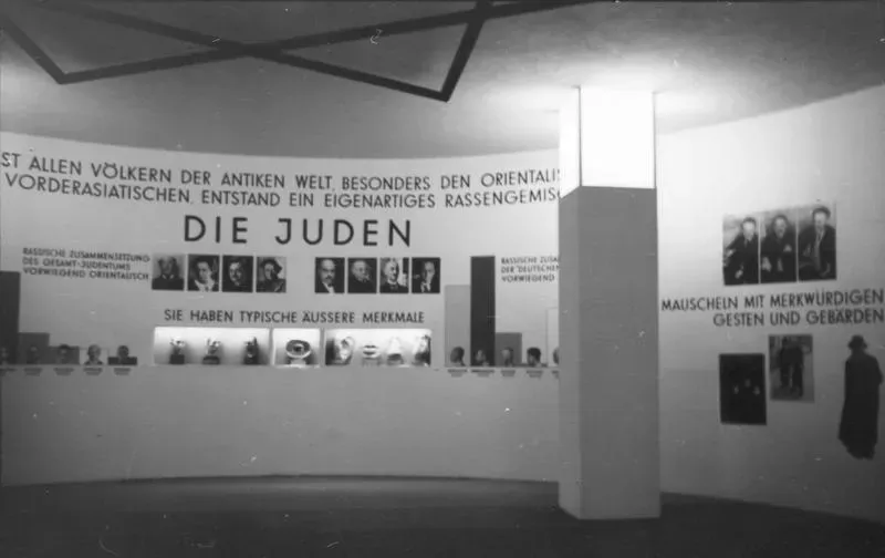 #10 - Nazi-Era "Race Science" Displays Erased From Public Memory (This image was provided to Wikimedia Commons by the German Federal Archive (Deutsches Bundesarchiv) as part of a cooperation project. The German Federal Archive guarantees an authentic representation only using the originals (negative and/or positive), resp. the digitalization of the originals as provided by the Digital Image Archive., CC BY-SA 3.0 de)