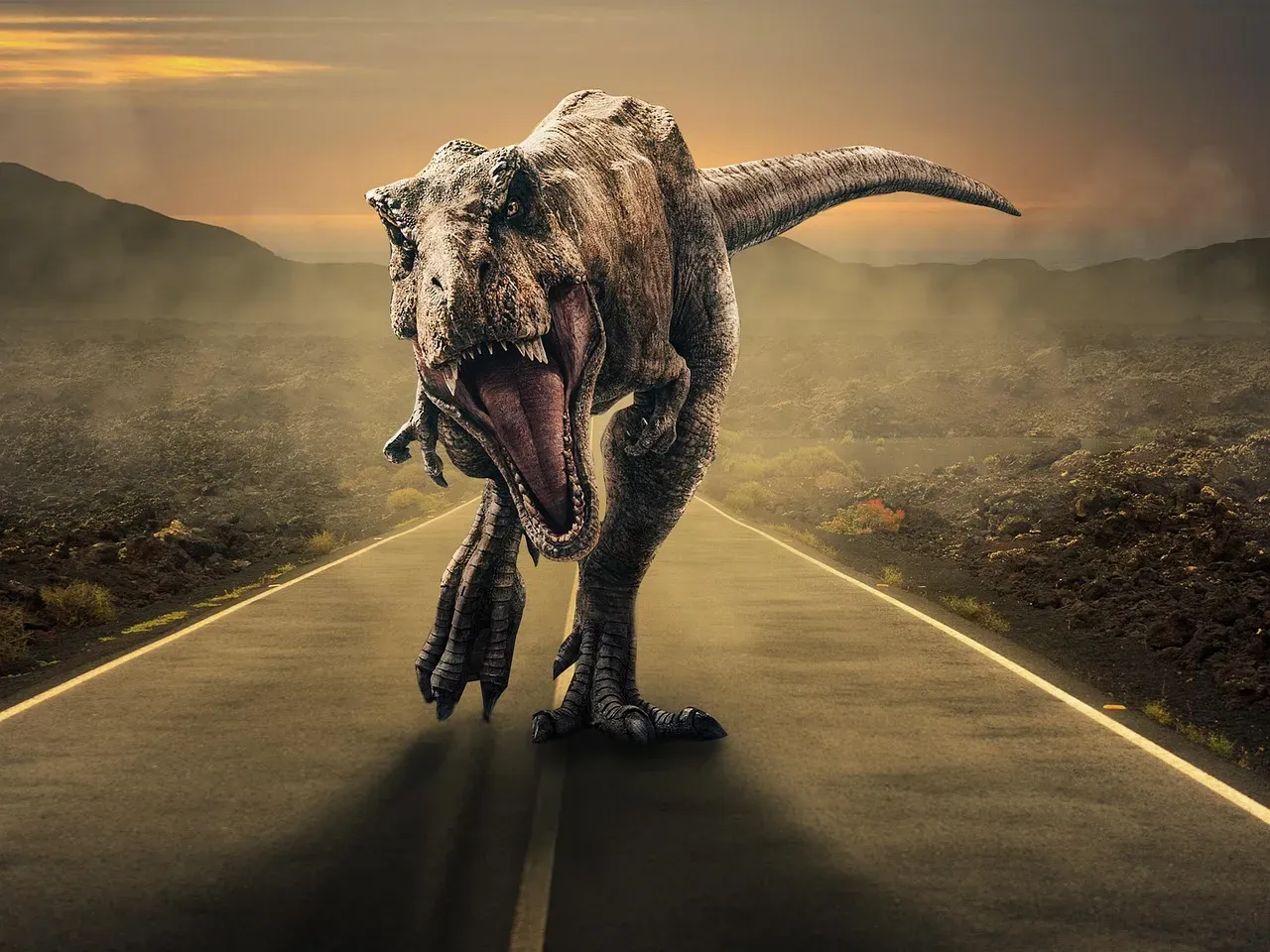 Aries (March 21 – April 19): Tyrannosaurus Rex (Image Credits: Pixabay)