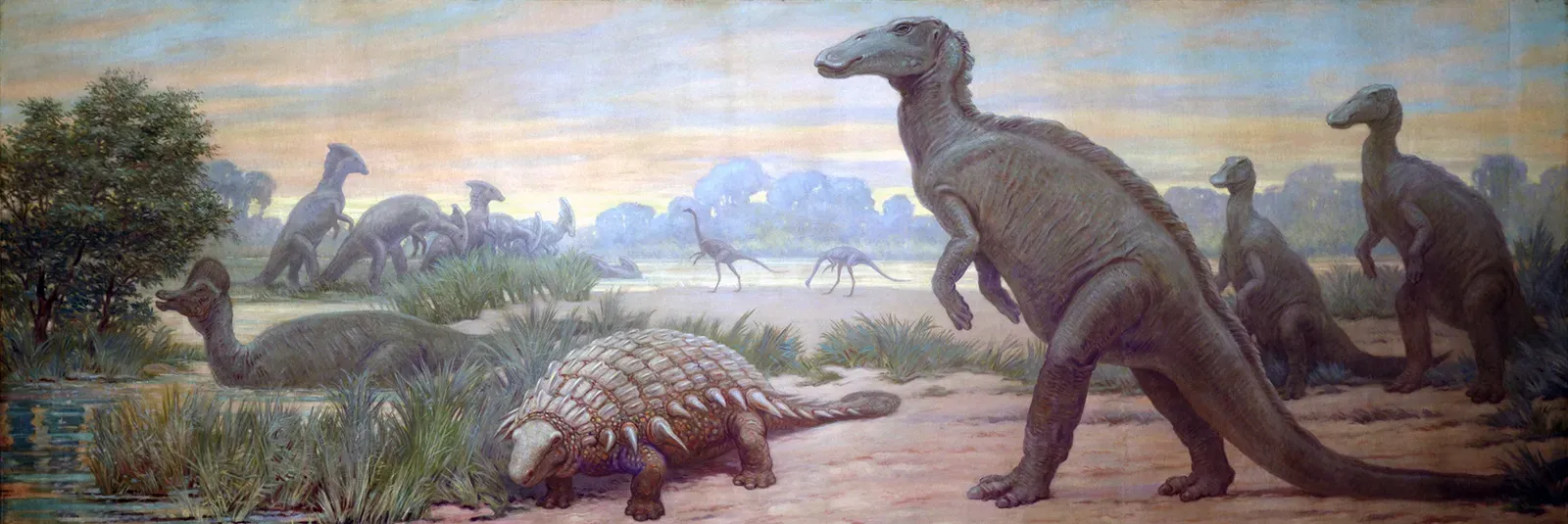 The Loyal Group Player: Are You Basically a Duck-Billed Dinosaur? (By Charles R. Knight, Public domain)