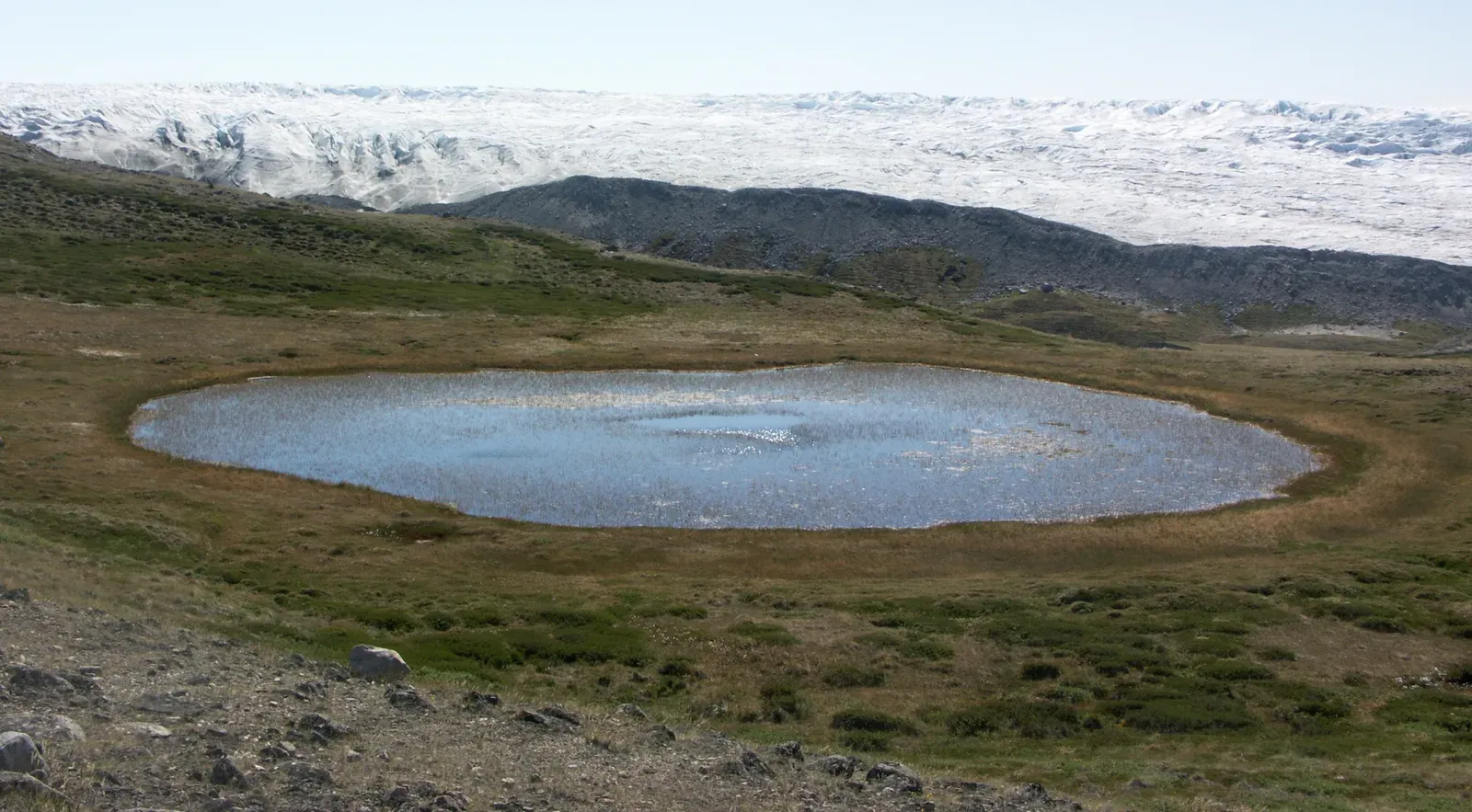 #6 Kettle Lakes and Kettle Holes: Where Dead Ice Finally Let Go (By Algkalv (talk), Public domain)