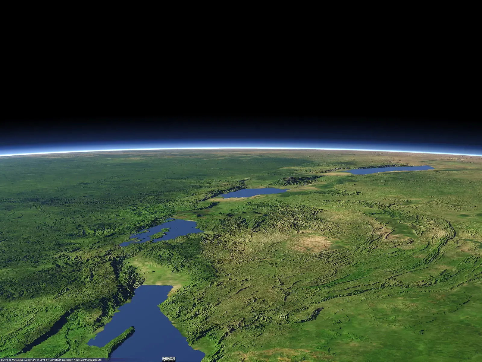 The Formation of the East African Rift: A Cradle for Human Evolution (By Christoph Hormann, CC BY-SA 3.0)