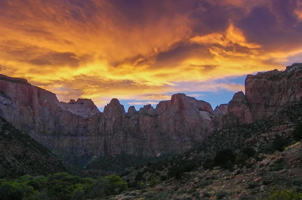 Zion National Park, Utah (Image Credits: Rawpixel)