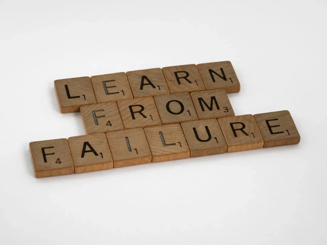 Reframe Failure as a Learning Opportunity (Image Credits: Unsplash)