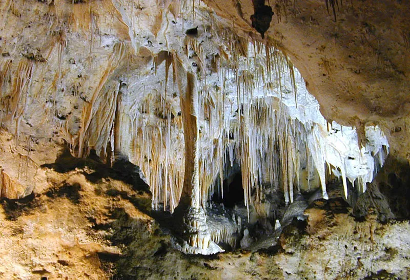 Carlsbad Caverns, New Mexico: Caves Born From Acid Rising Out of an Oil Field (Uploaded to the English Wikipedia August 2003 (deleted page), CC BY-SA 3.0)