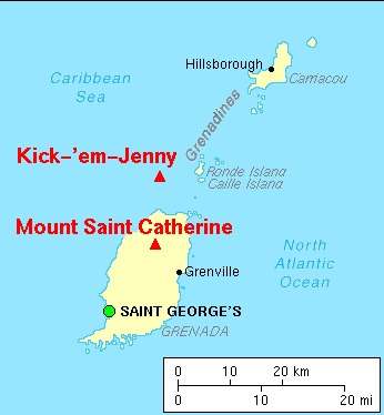 The Kick 'em Jenny Time Bomb (Image Credits: Wikimedia)