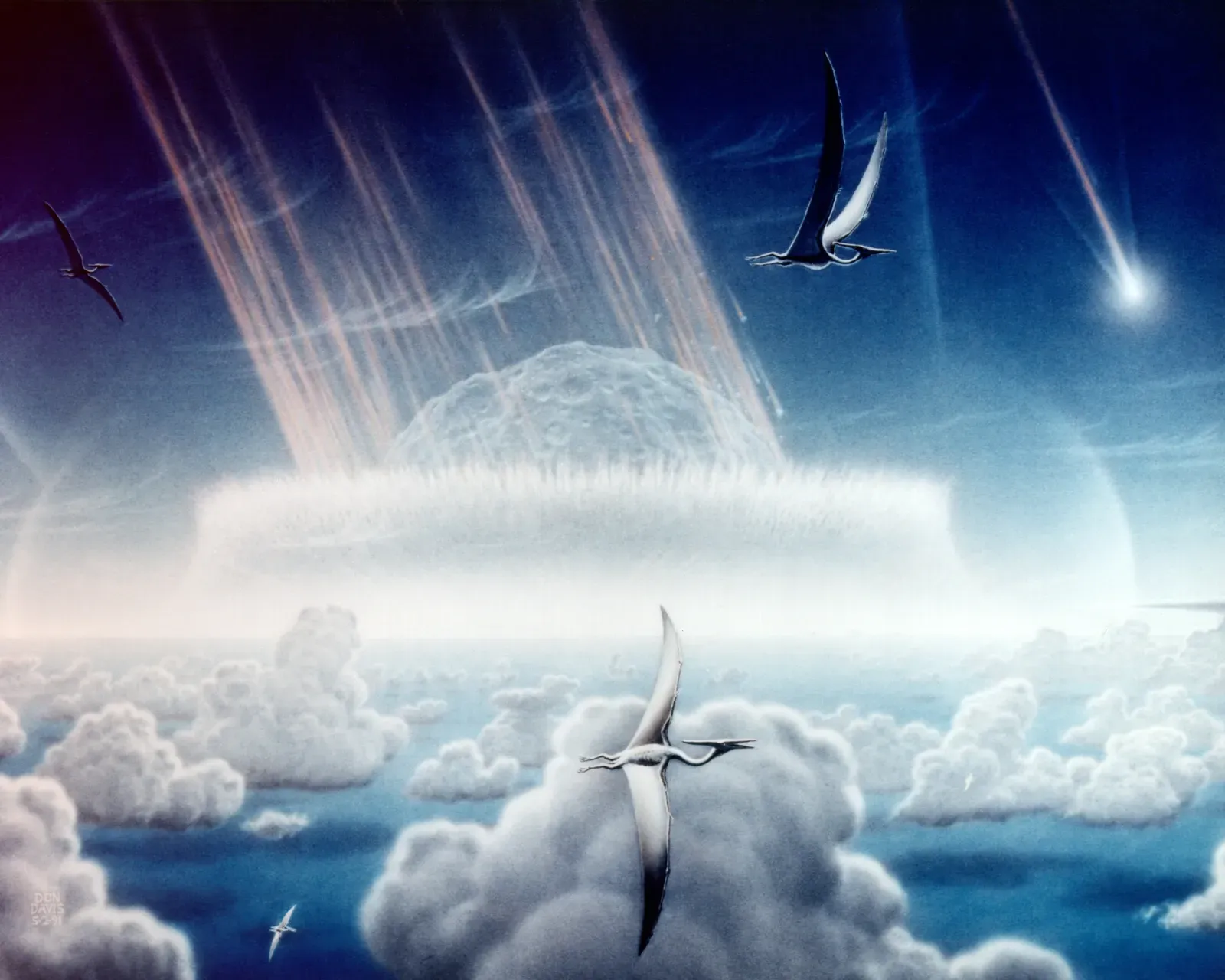#8 - What Actually Killed the Dinosaurs (By Donald E. Davis, Public domain)