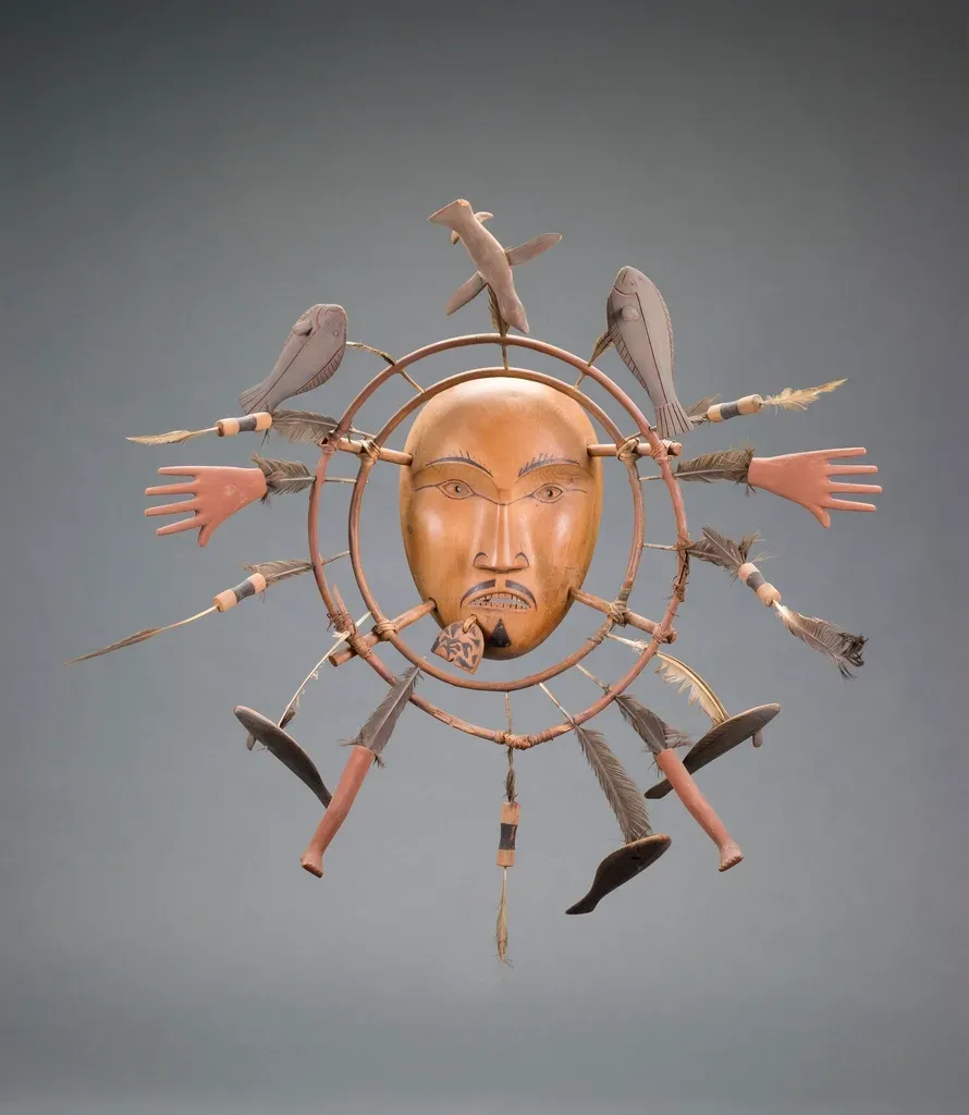 The “Helmeted” Figures: Shamans, Spirits, Or Something Else? (Image Credits: Rawpixel)