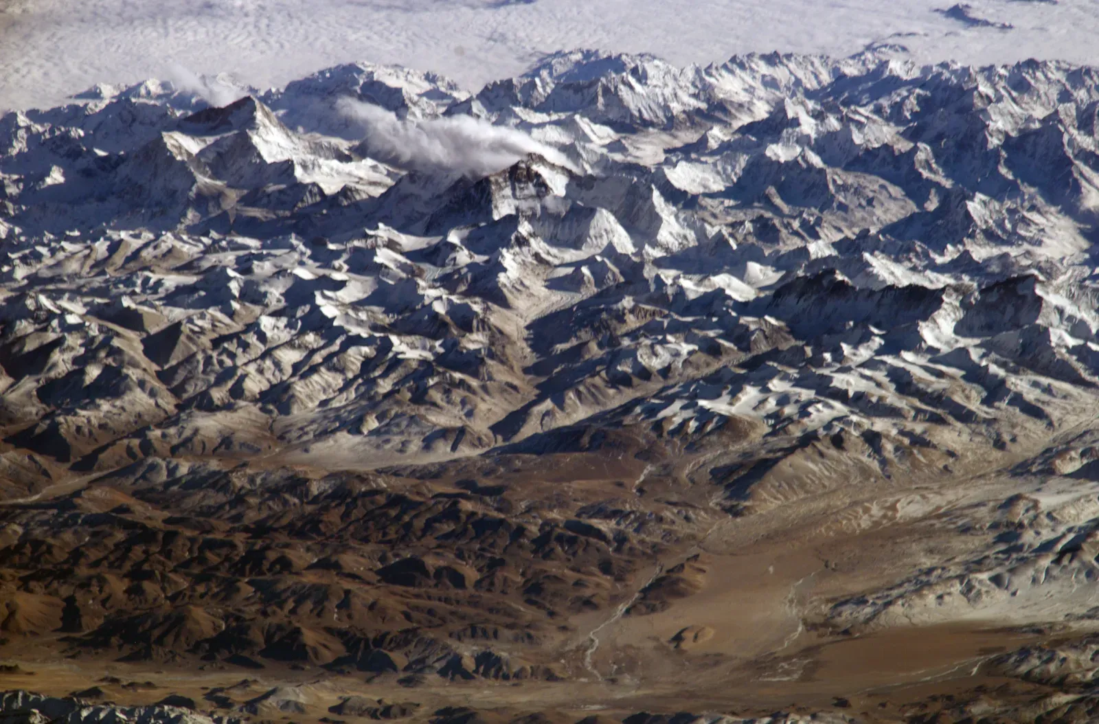 The Rise of the Himalayas: A Collision That Rewired the Climate (By NASA, Public domain)