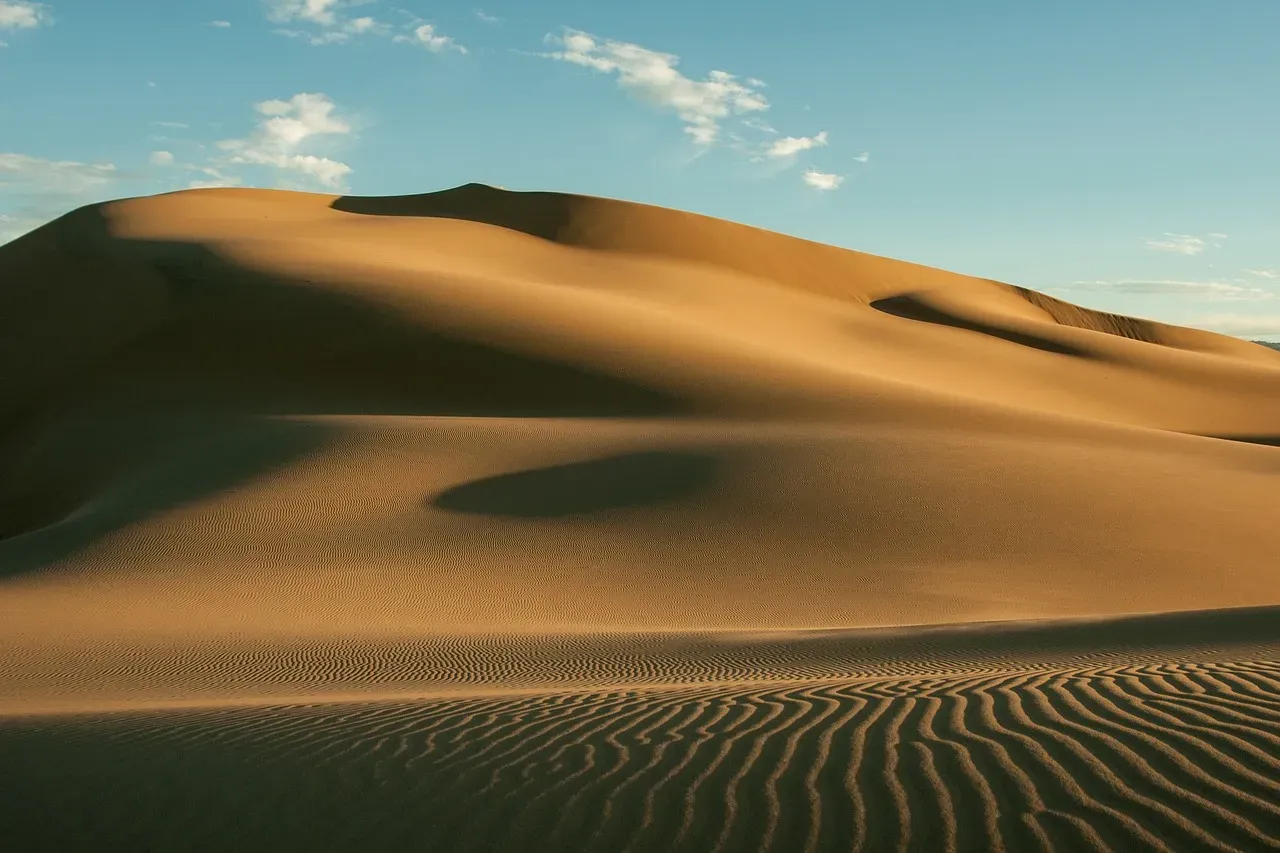 #3 Dunes and Ripples Written in Sand (Image Credits: Pixabay)