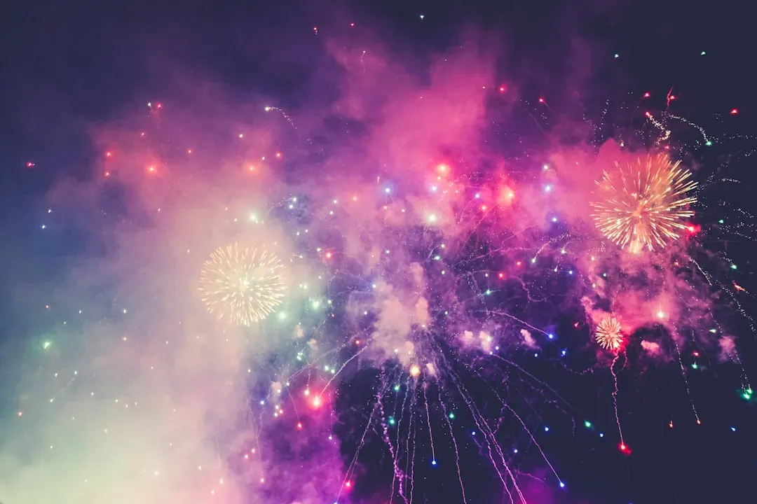 Leo – The Fireworks and Spotlight Sky (Image Credits: Unsplash)