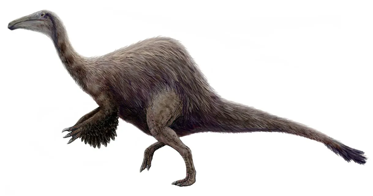 2. Deinocheirus: The Duck-Camel-Sloth Mashup (By FunkMonk, CC BY-SA 3.0)