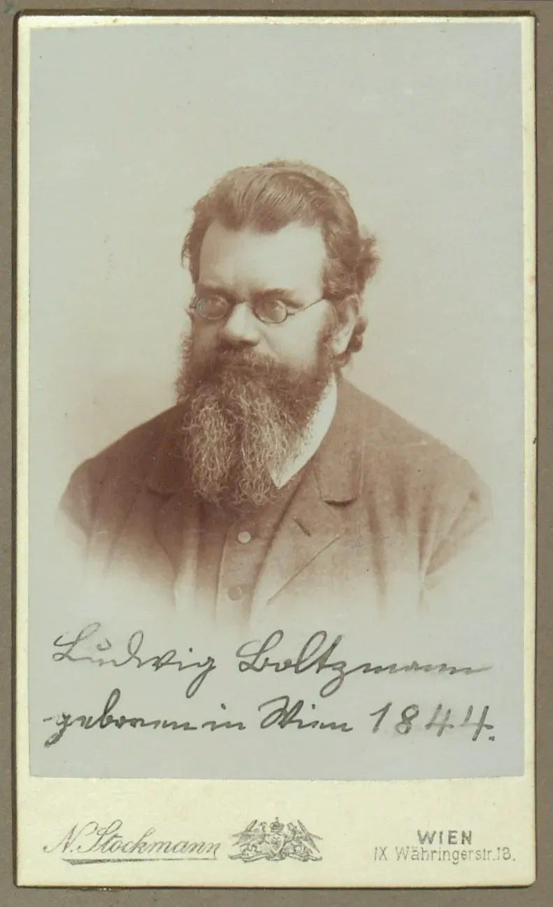 #5 Ludwig Boltzmann and the Reality of Atoms (Archivio storico dell'Accademia delle Scienze - Catalogo digitale, Public domain)