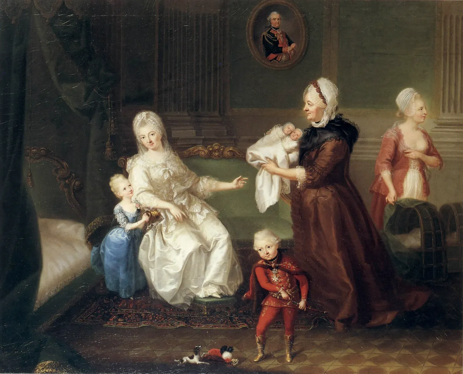 Bodies in the Shadows: Pain, Illness, Birth, and Aging (Sammelleidenschaft, Mäzenatentum und Kunstförderung. Kostbarkeiten aus dem Museum für Kunst-, Stadt- und Theatergeschichte im Reiß-Museum der Stadt Mannheim, ISBN 3-89466-039-2, Public domain)