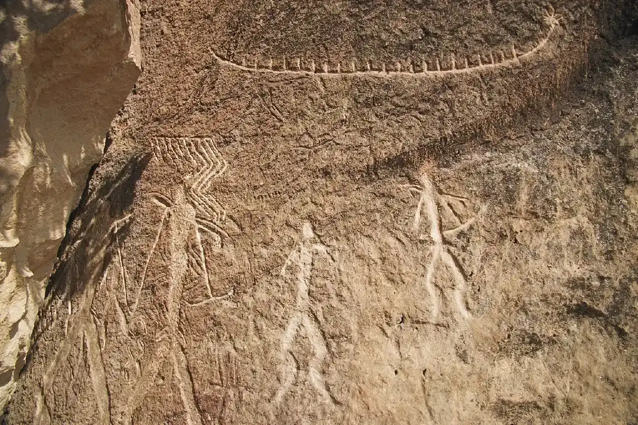9. The Gobustan Rock Engravings, Azerbaijan (originally posted to Flickr as Petroglyphs in Gobustan, CC BY-SA 2.0)
