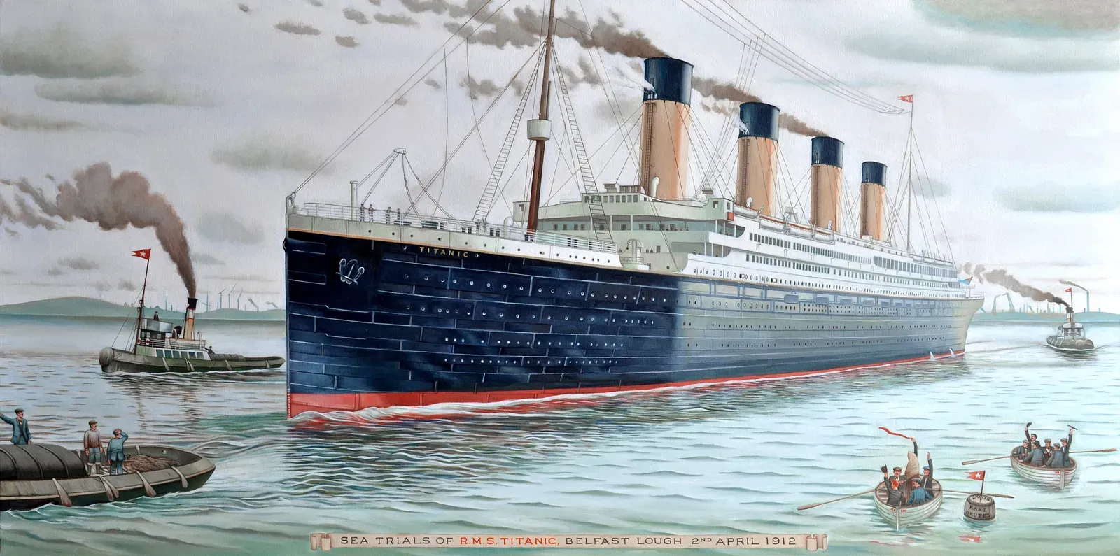 #1 - Ship-Hull Grade Steel: The Failure That Sank the Titanic (By Teufelbeutel, CC BY-SA 3.0)