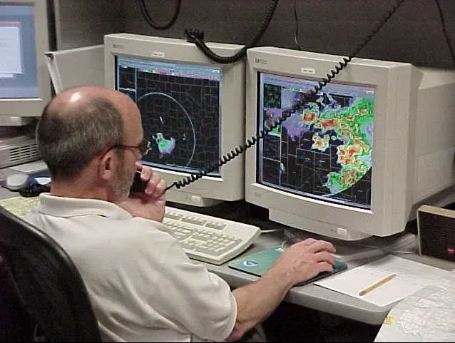 #2 - Michael Fish's "Hurricane" Line Became a National Reflex (National Weather Service Office in Norman, OK, Public domain)