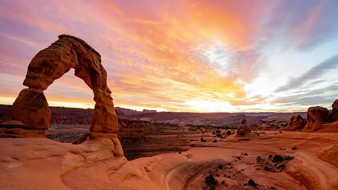 5. Arches National Park, Utah: Stone Arches in an Ancient Desert (Image Credits: Unsplash)